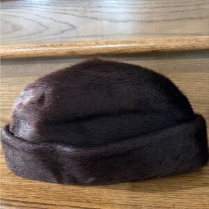 Vintage Wigens Crown Fur Cap made in Sweden